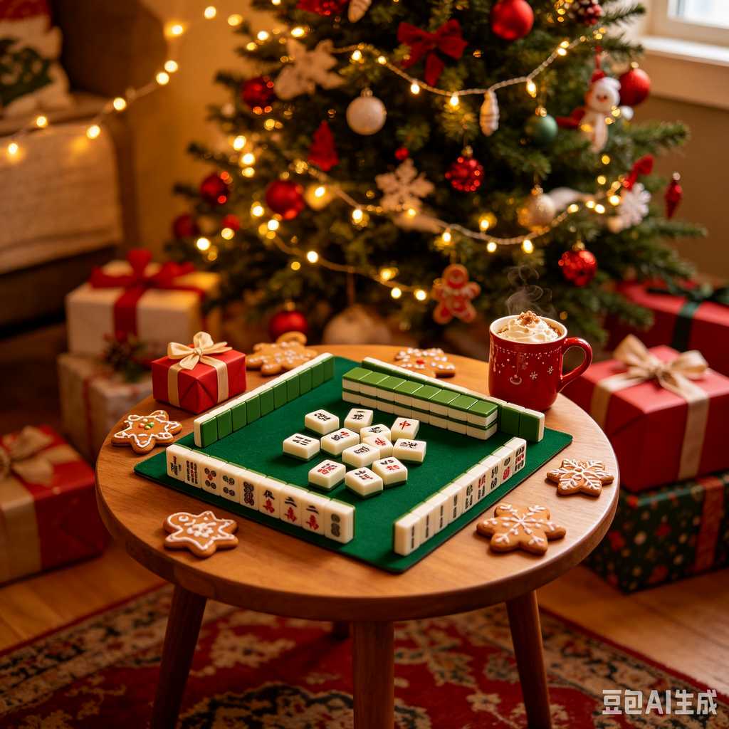 friends gathering mahjong game